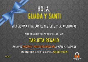 Tarjeta Regalo Escape Room Badajoz