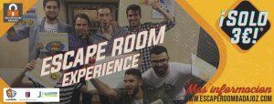 Escape room experience badajoz banner