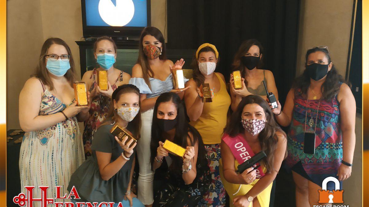 Despedida de soltera con amigas y escape room
